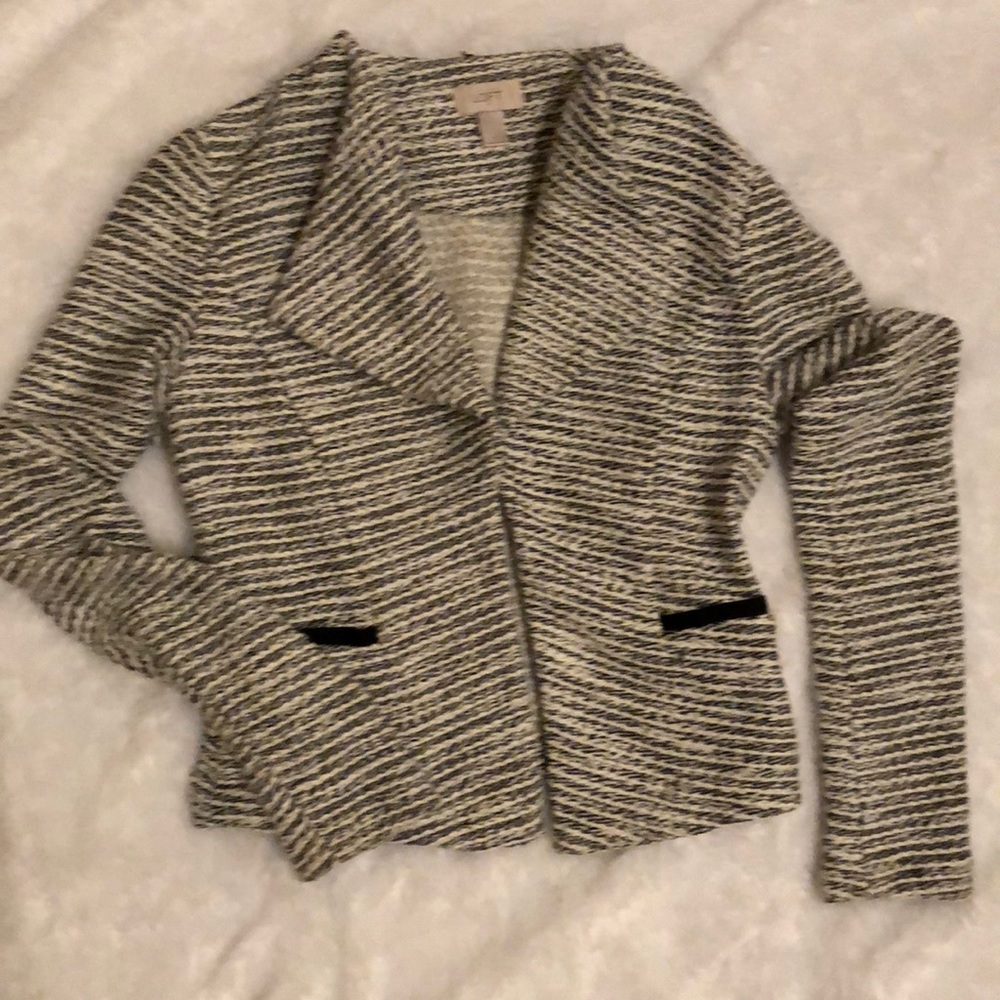 Loft Knit Blazer sz S